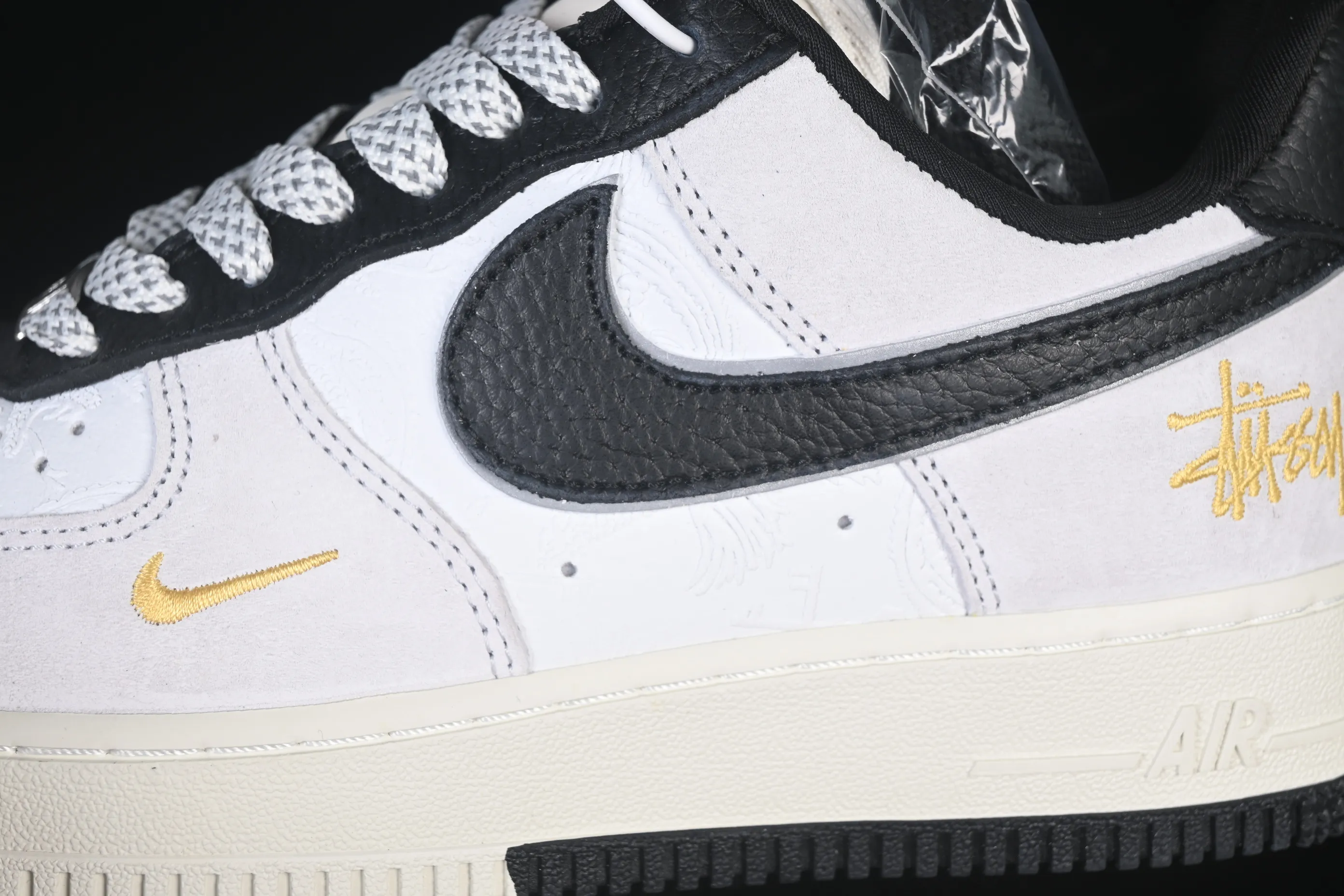 All Categories Nk Air Force 1 Air Force Series Nk Air Force 1 Low Air Force Low Nike Air Force 1'07 Low Joint White Black Gray Air Force Air Force One Low Casual Shoes YF9511-805